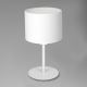 Lampa stołowa ARDEN 1xE27/60W/230V śr. 18 cm biały