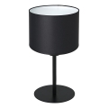 Lampa stołowa ARDEN 1xE27/60W/230V śr. 18 cm czarna/biała