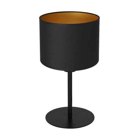 Lampa stołowa ARDEN 1xE27/60W/230V śr. 18 cm czarny/złoty