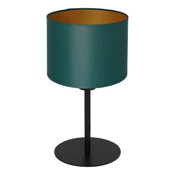 Lampa stołowa ARDEN 1xE27/60W/230V śr. 18 cm zielono-złota