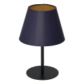 Lampa stołowa ARDEN 1xE27/60W/230V śr. 20 cm fioletowo-złota