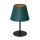 Lampa stołowa ARDEN 1xE27/60W/230V śr. 20 cm zielony/złoty