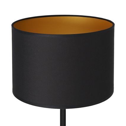Lampa stołowa ARDEN 1xE27/60W/230V śr. 25 cm czarny/złoty