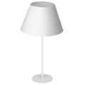 Lampa stołowa ARDEN 1xE27/60W/230V śr. 30 cm biały