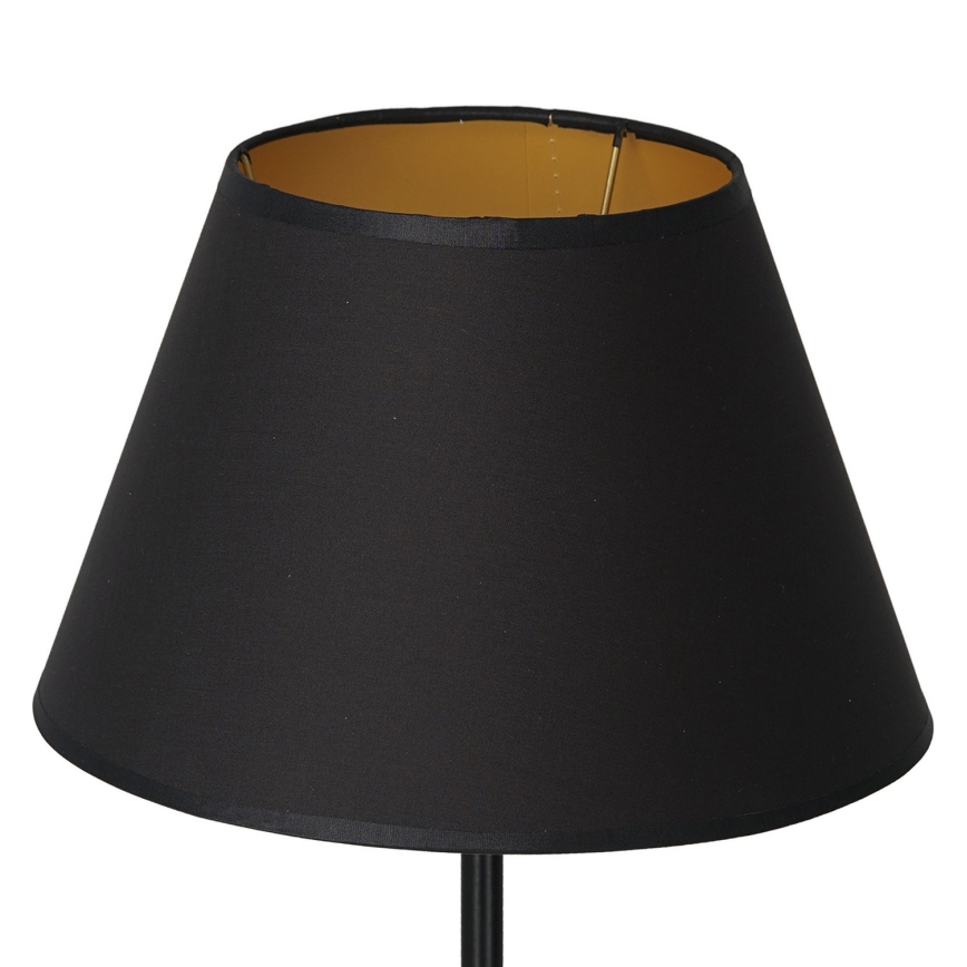 Lampa stołowa ARDEN 1xE27/60W/230V śr. 30 cm czarny/złoty