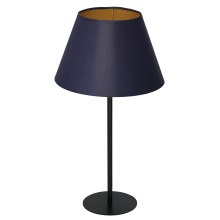 Lampa stołowa ARDEN 1xE27/60W/230V śr. 30 cm fioletowy/złoty