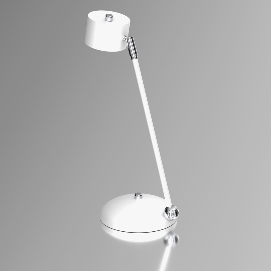 Lampa stołowa ARENA 1xGX53/11W/230V biała/chrom błyszczący