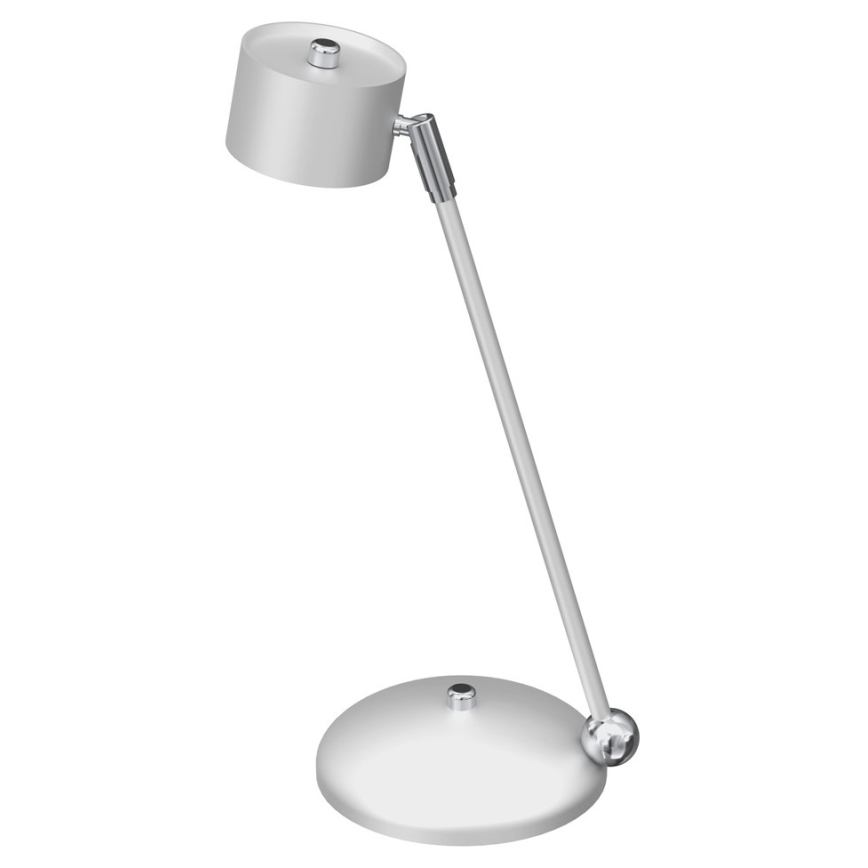 Lampa stołowa ARENA 1xGX53/11W/230V biała/chrom błyszczący