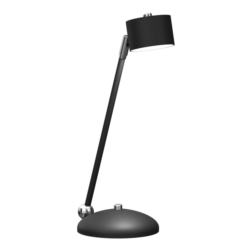 Lampa stołowa ARENA 1xGX53/11W/230V czarna/chrom błyszczący