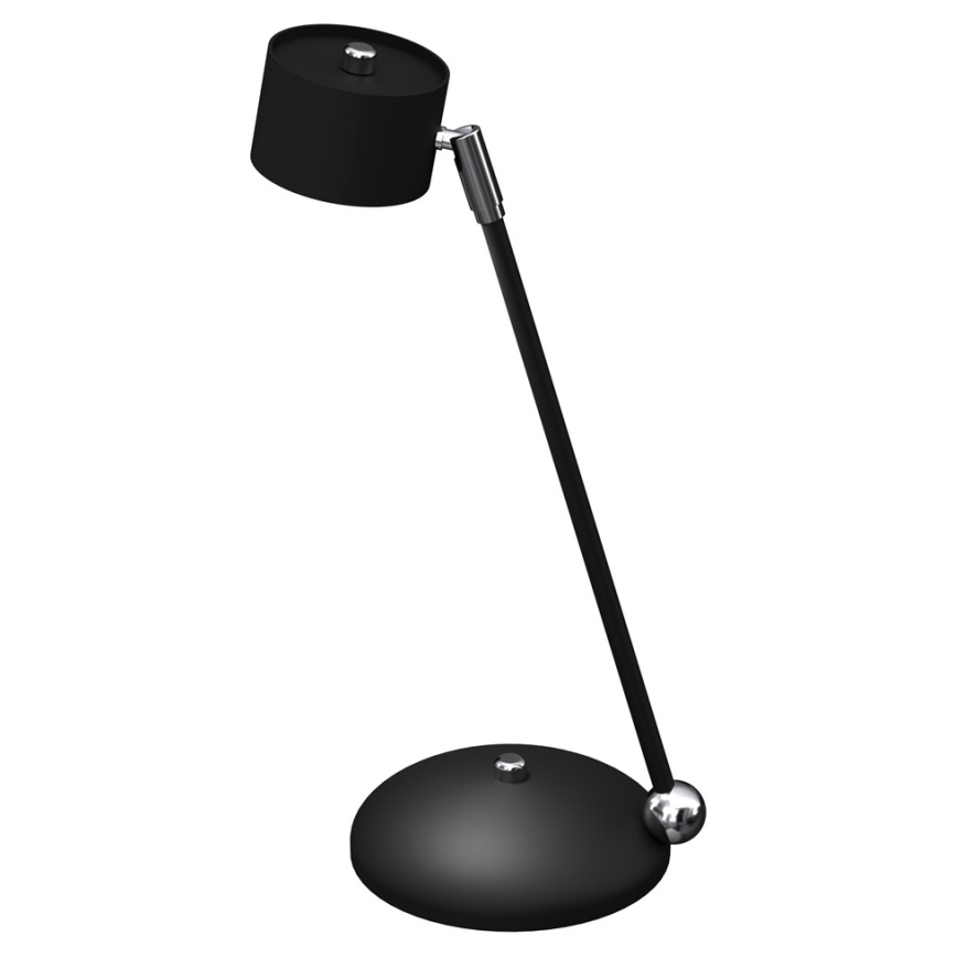 Lampa stołowa ARENA 1xGX53/11W/230V czarna/chrom błyszczący