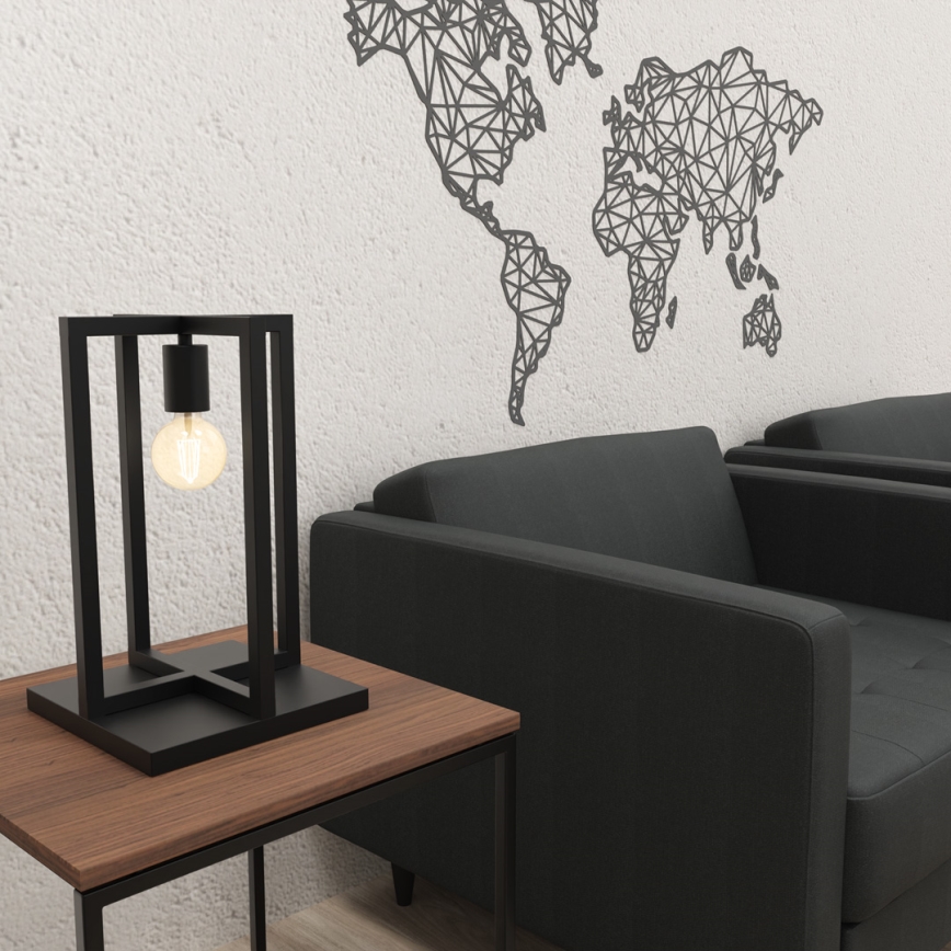 Lampa stołowa ARNOLD 1xE27/60W/230V czarny