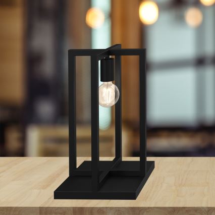 Lampa stołowa ARNOLD 1xE27/60W/230V czarny