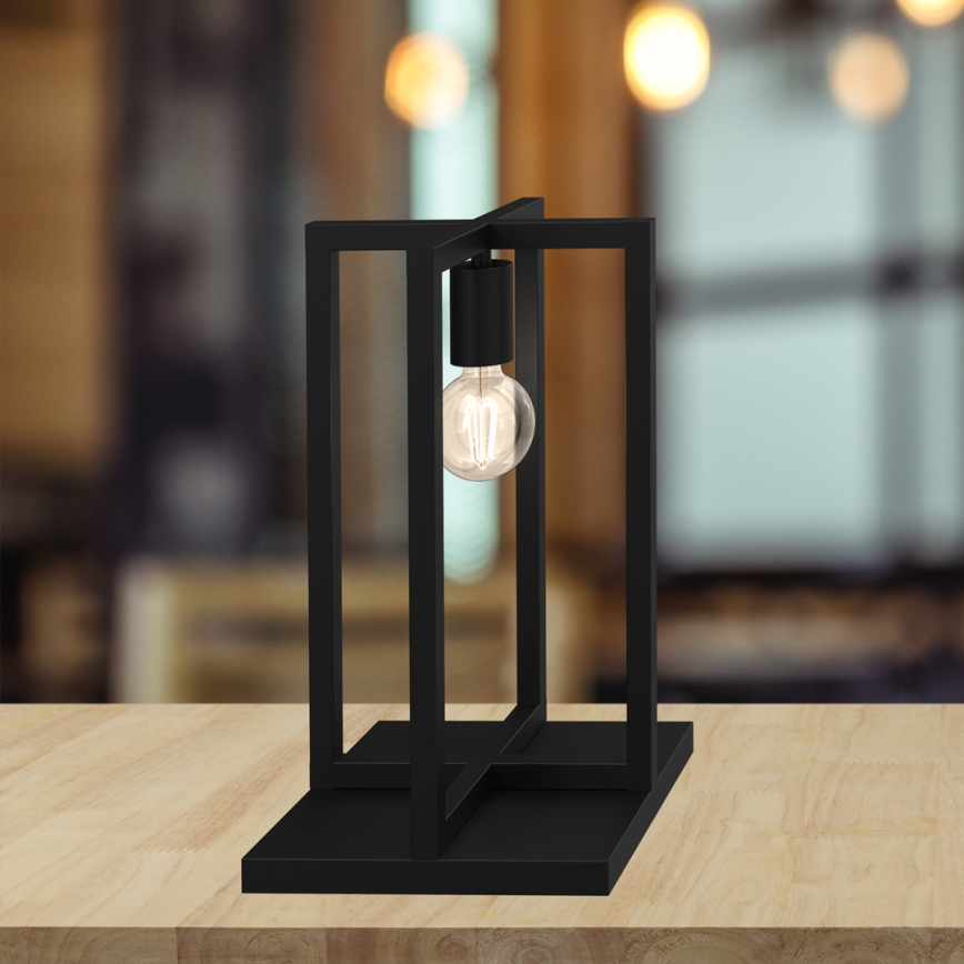 Lampa stołowa ARNOLD 1xE27/60W/230V czarny