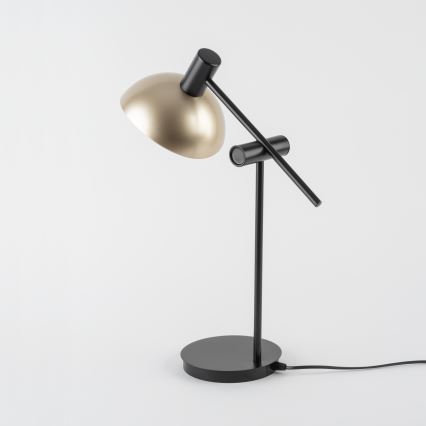 Lampa stołowa ARTIS 1xE14/40W/230V czarna/złota