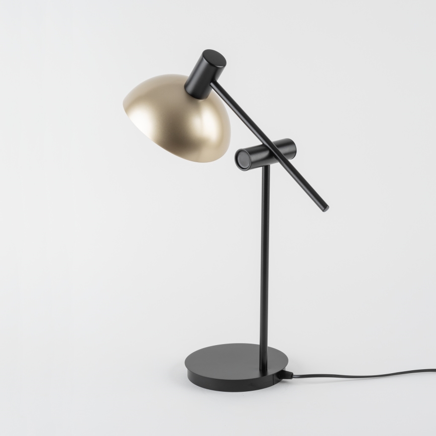 Lampa stołowa ARTIS 1xE14/40W/230V czarna/złota