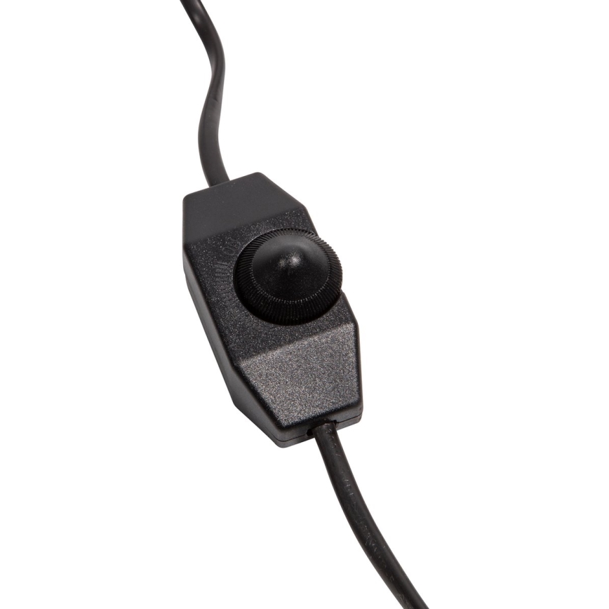 Lampa stołowa ASEL 1xE27/25W/230V marmur szary/brązowy