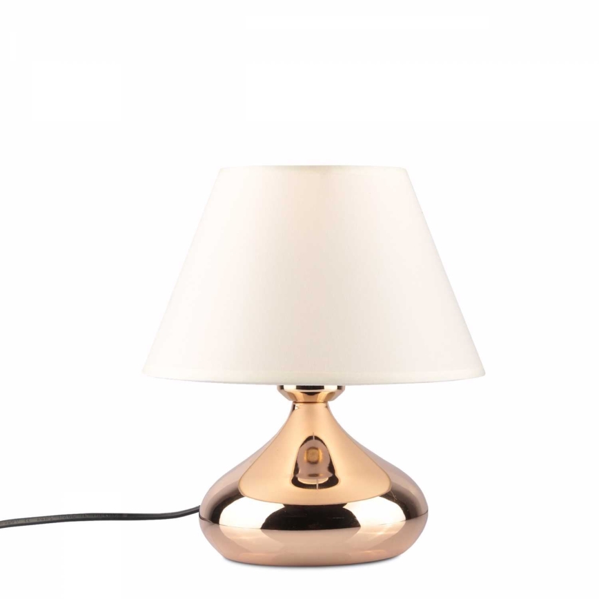 Lampa stołowa ASPARAGUS 1xE27/40W/230V miedziana