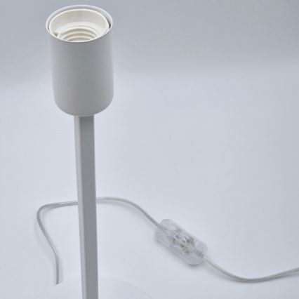 Lampa stołowa ASTRID 1xE27/60W/230V biały