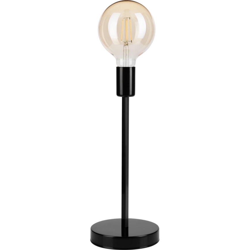 Lampa stołowa ASTRID 1xE27/60W/230V czarny błyszczący
