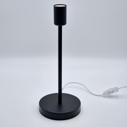 Lampa stołowa ASTRID 1xE27/60W/230V czarny błyszczący