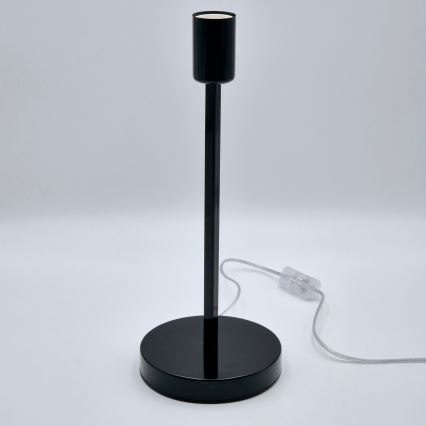 Lampa stołowa ASTRID 1xE27/60W/230V matowa czarny
