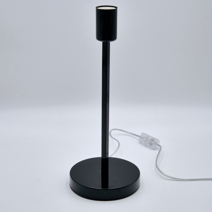Lampa stołowa ASTRID 1xE27/60W/230V matowa czarny
