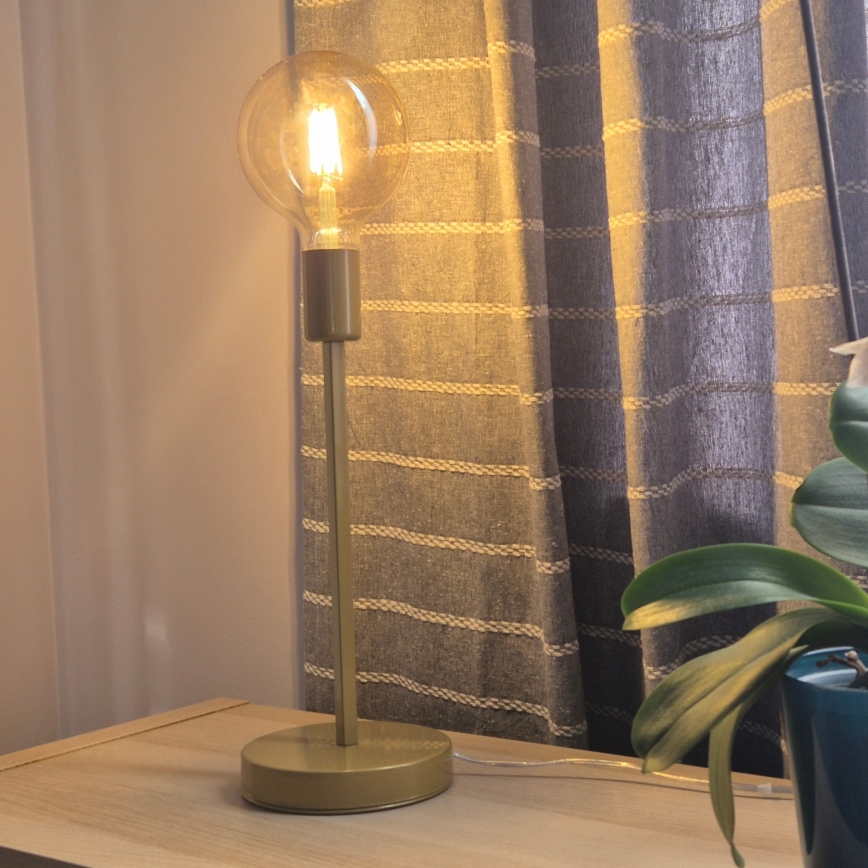 Lampa stołowa ASTRID 1xE27/60W/230V złoty