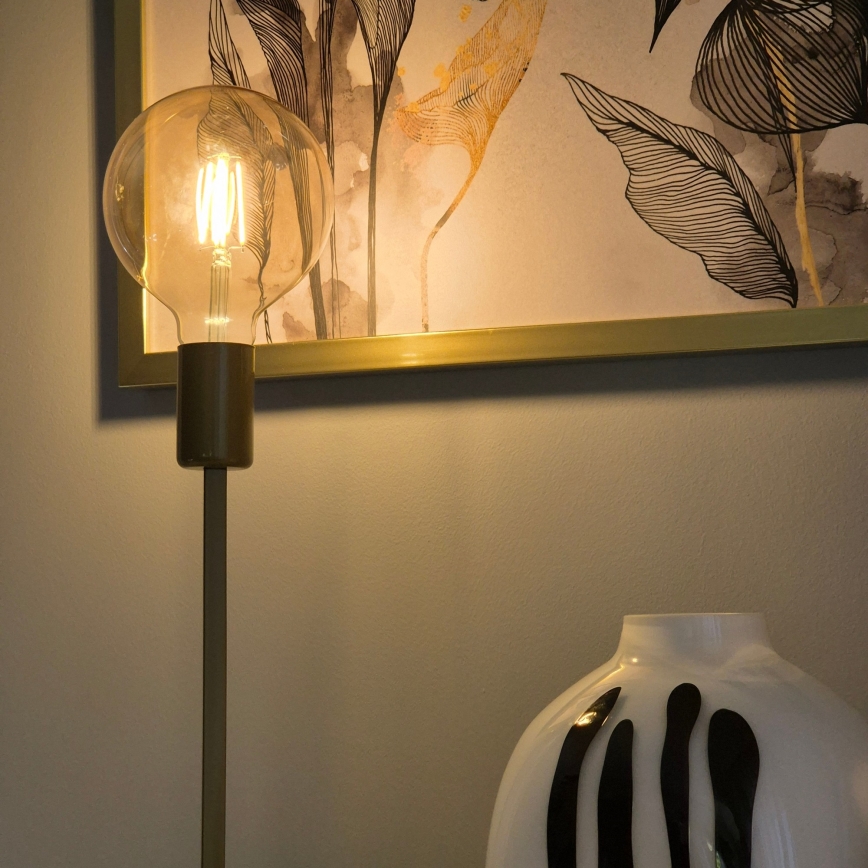 Lampa stołowa ASTRID 1xE27/60W/230V złoty