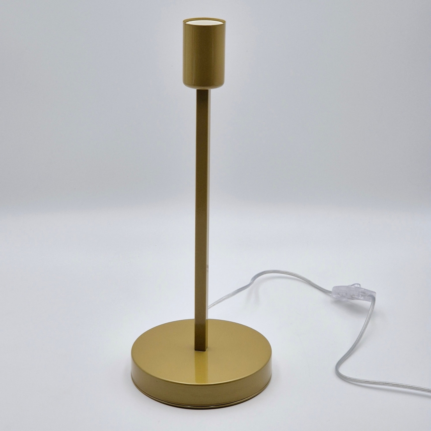 Lampa stołowa ASTRID 1xE27/60W/230V złoty