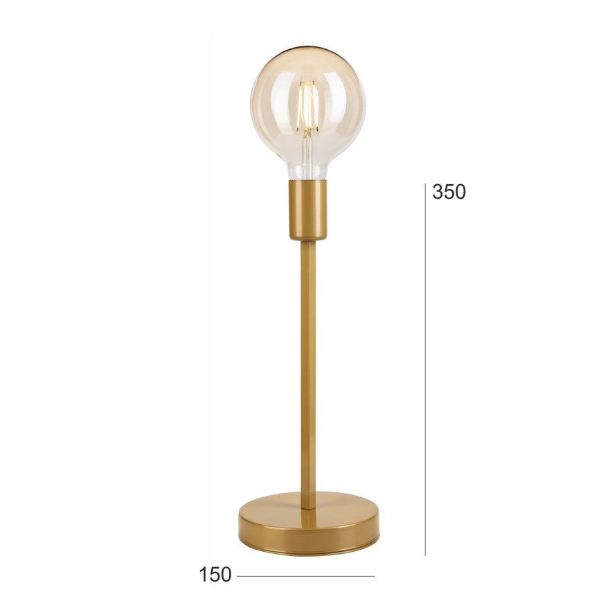 Lampa stołowa ASTRID 1xE27/60W/230V złoty