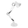 Lampa stołowa AURIQ 1xE27/60W/230V biała