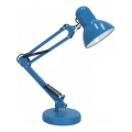 Lampa stołowa AURIQ 1xE27/60W/230V niebieska