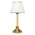 Lampa stołowa AYD 1xE27/40W/230V biała/złota