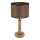 Lampa stołowa BENITA 1xE27/60W/230V 48 cm brązowy/dąb