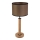 Lampa stołowa BENITA 1xE27/60W/230V 61 cm brązowy/dąb