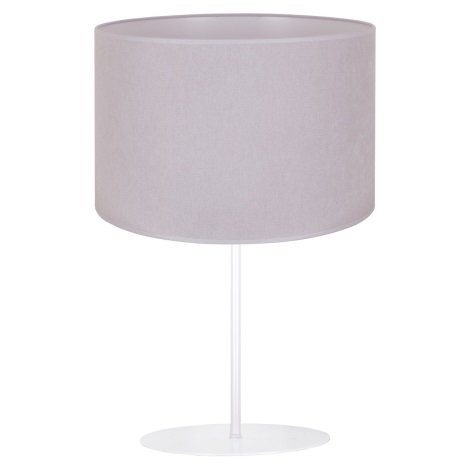 Lampa stołowa BRISTOL 1xE14/15W/230V szary/biały