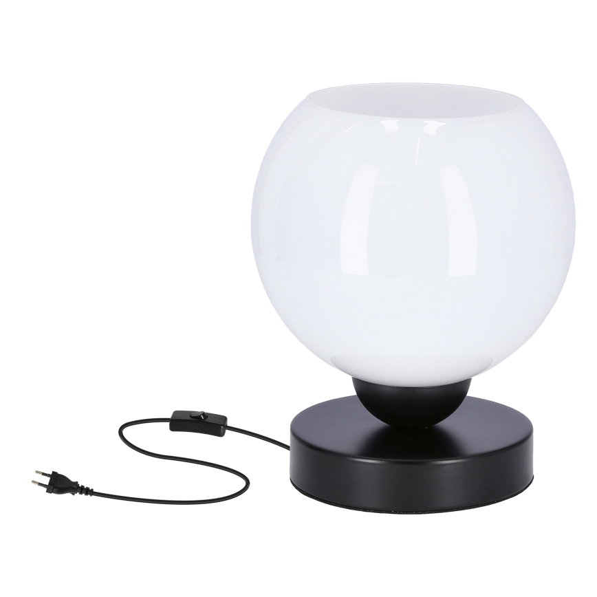 Lampa stołowa CALDERA 1xE27/60W/230V czarna