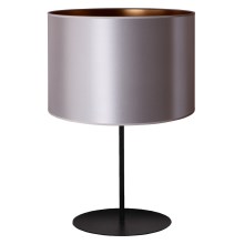 Lampa stołowa CANNES 1xE14/15W/230V 20 cm srebrny/miedź/czarny