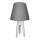 Lampa stołowa CONE 1xE27/60W/230V biały/szary