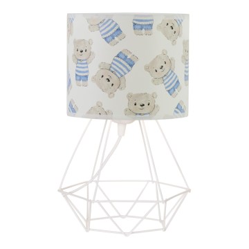 Lampa stołowa dla dzieci KIDS ROOM 1xE27/60W/230V śr. 18 cm miś