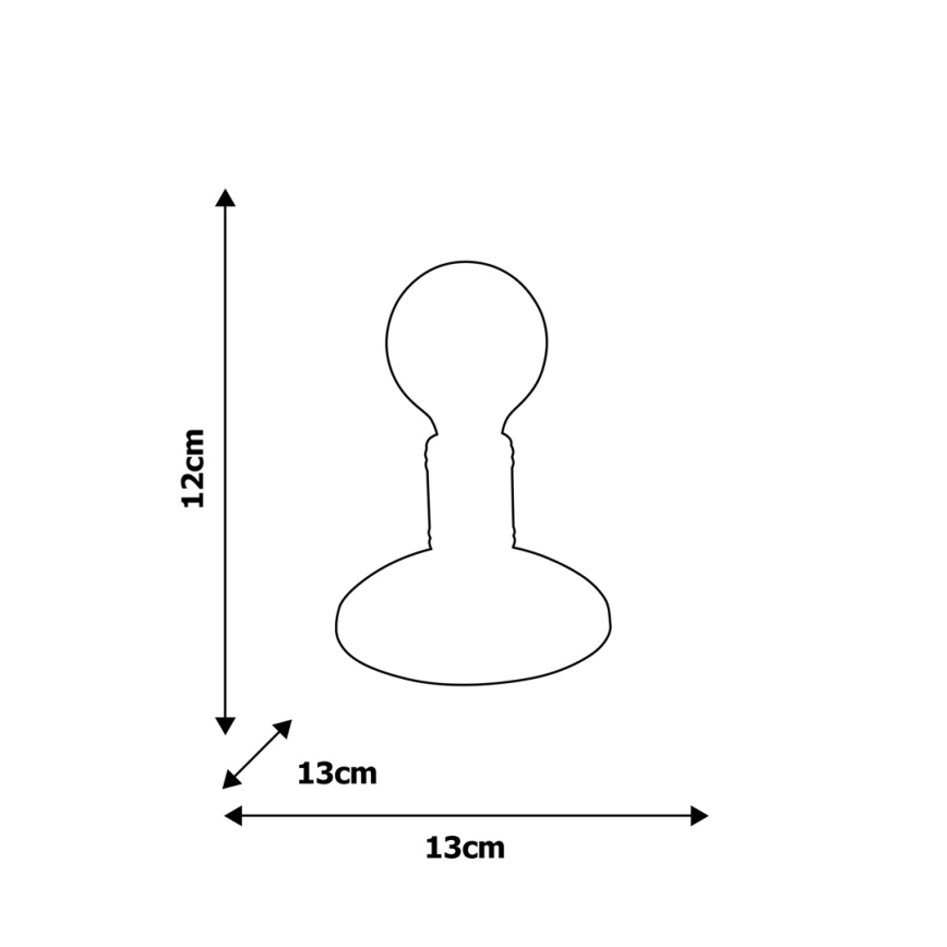 Lampa stołowa DYLAN 1xE27/60W/230V