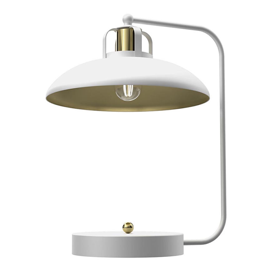 Lampa stołowa FELIX 1xE27/60W/230V biała