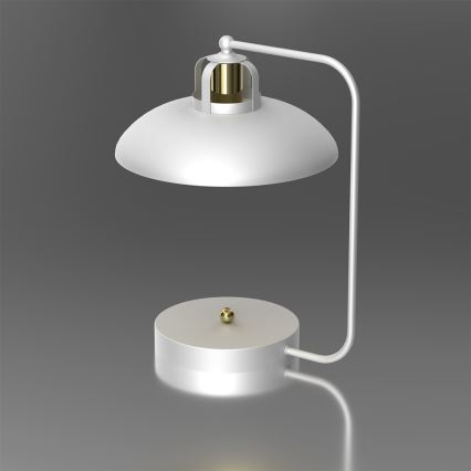 Lampa stołowa FELIX 1xE27/60W/230V biała