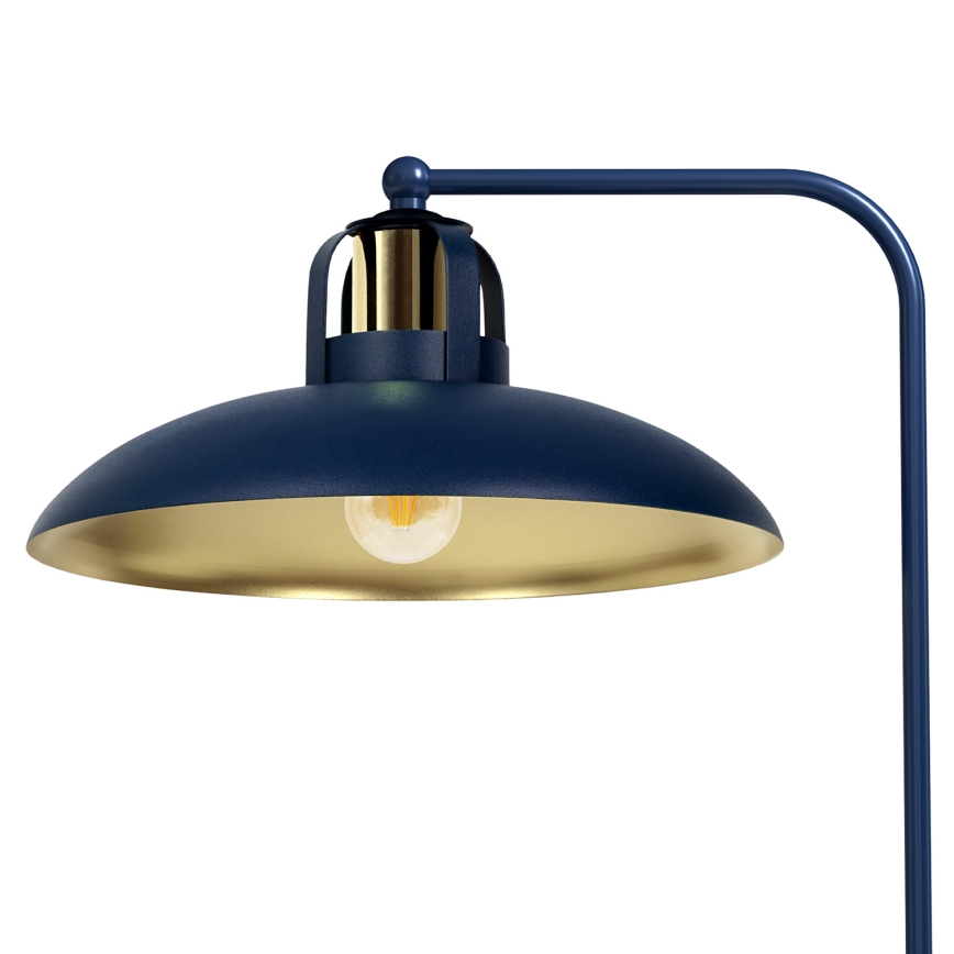 Lampa stołowa FELIX 1xE27/60W/230V niebieski