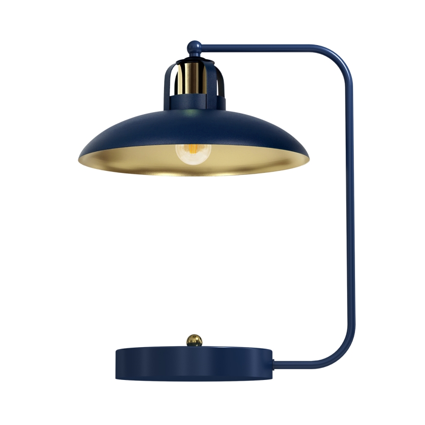 Lampa stołowa FELIX 1xE27/60W/230V niebieski