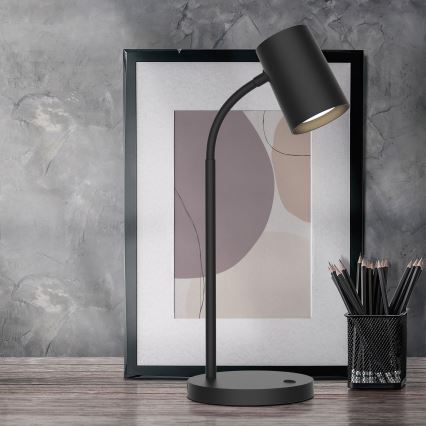 Lampa stołowa FELIX 1xGU10/9W/230V czarne