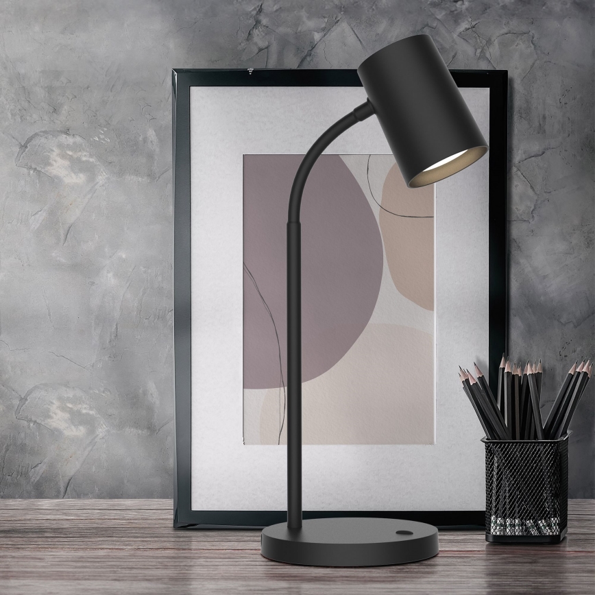 Lampa stołowa FELIX 1xGU10/9W/230V czarne