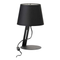 Lampa stołowa GRACIA 1xE27/60W/230V czarny