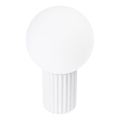 Lampa stołowa HALO 1xG9/8W/230V śr. 12 cm biała