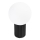 Lampa stołowa HALO 1xG9/8W/230V śr. 12 cm czarna